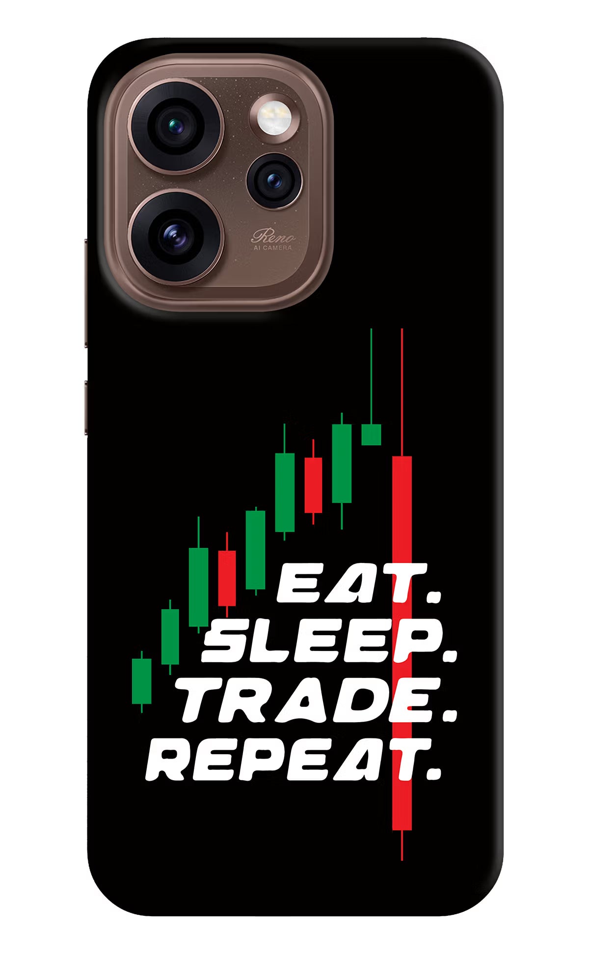 Eat Sleep Trade Repeat Oppo Reno15 Pro 5G Back Cover