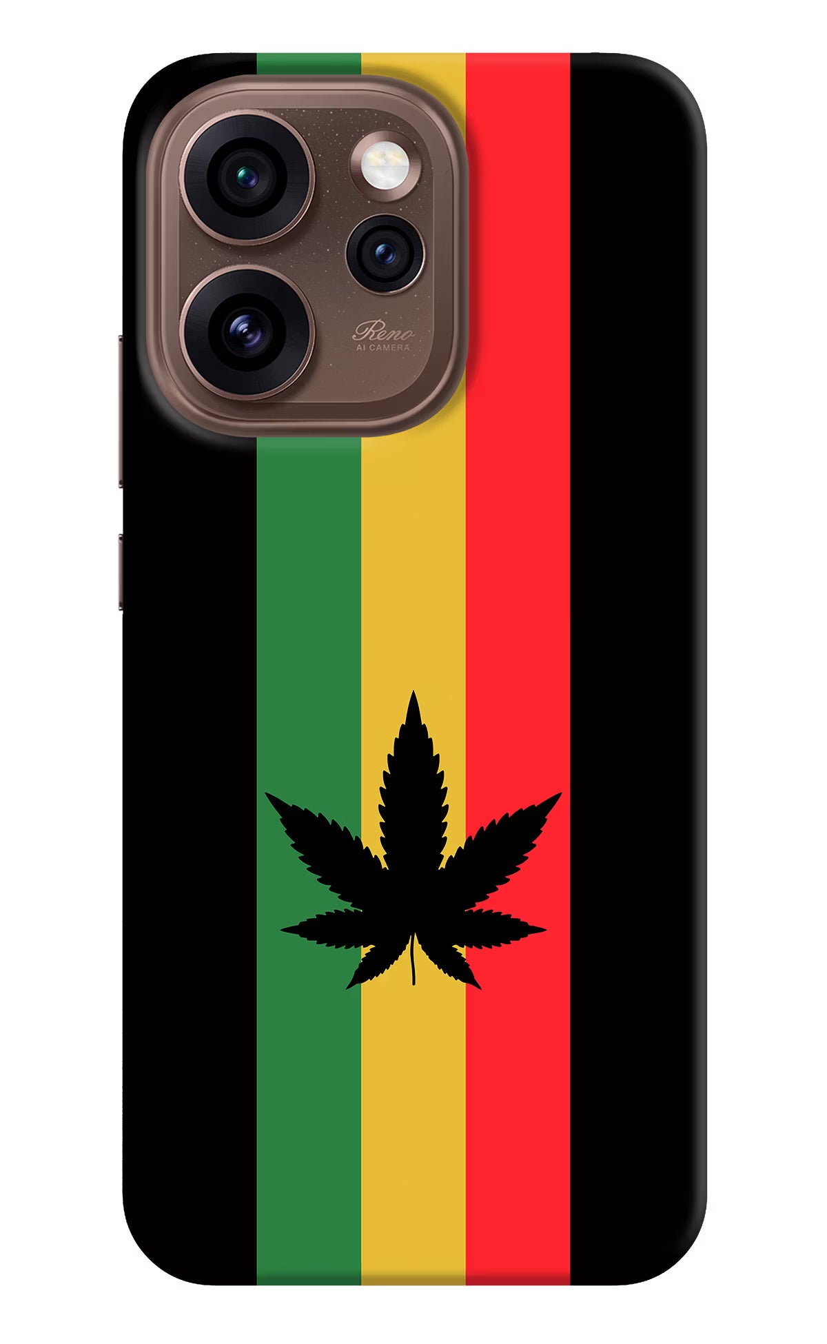 Weed Flag Oppo Reno15 Pro 5G Back Cover