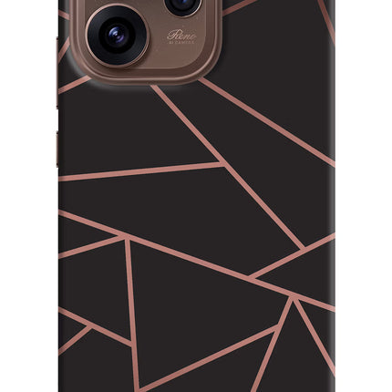 Geometric Pattern Oppo Reno15 Pro 5G Hard Case Back Cover by Casekaro
