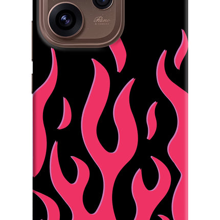 Fire Flames Oppo Reno15 Pro 5G Hard Case Back Cover by Casekaro