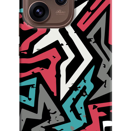 Geometric Graffiti Oppo Reno15 Pro 5G Hard Case Back Cover by Casekaro