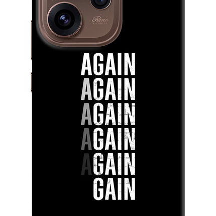 Again Again Gain Oppo Reno15 Pro 5G Hard Case Back Cover by Casekaro