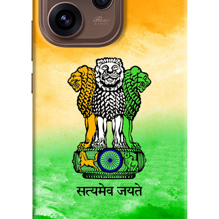 Satyamev Jayate Flag Oppo Reno15 Pro 5G Hard Case Back Cover by Casekaro
