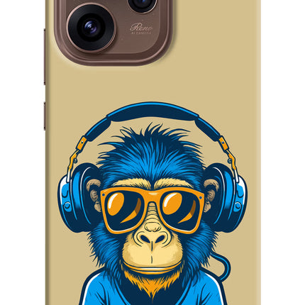 Monkey Headphone Oppo Reno15 Pro 5G Hard Case Back Cover by Casekaro