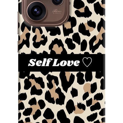 Leopard Print Self Love Oppo Reno15 Pro 5G Hard Case Back Cover by Casekaro