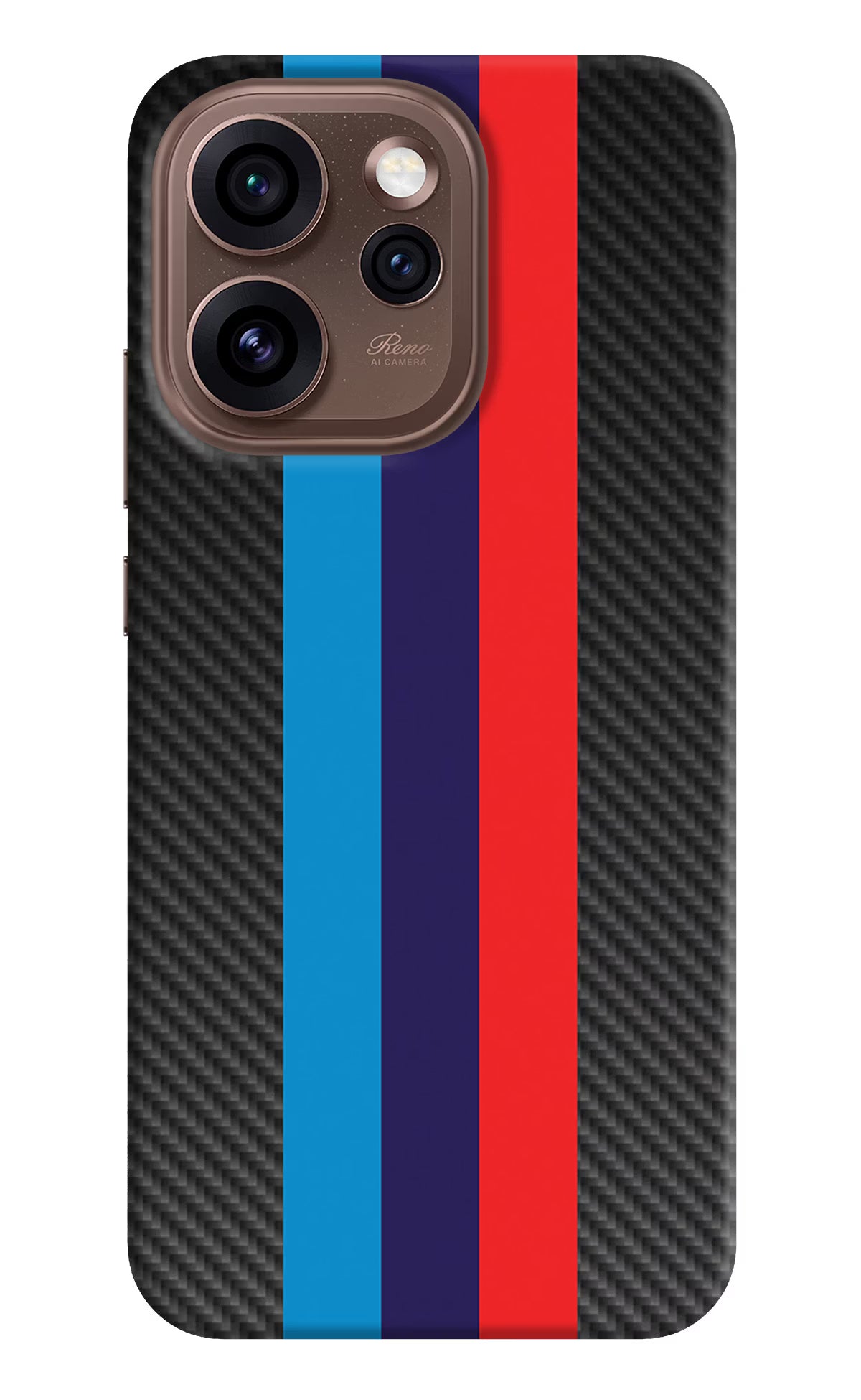 BMW Stripes Pattern Oppo Reno15 Pro 5G Back Cover