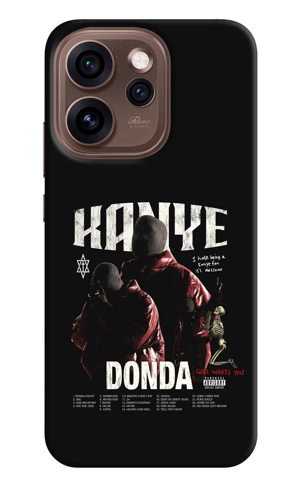 Donda Kanye West Oppo Reno15 Pro 5G Back Cover