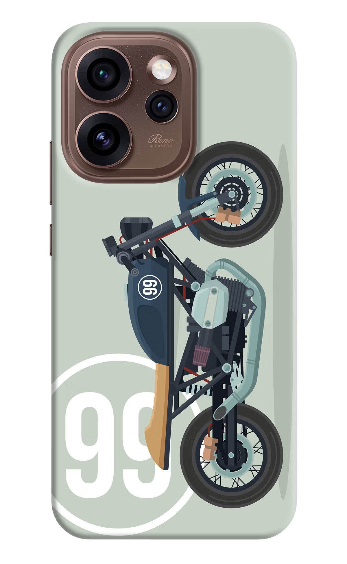 Classic Cafe Racer 99 Oppo Reno15 Pro 5G Back Cover