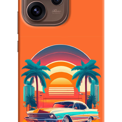Palm Drive 80s Oppo Reno15 Pro 5G Hard Case Back Cover by Casekaro