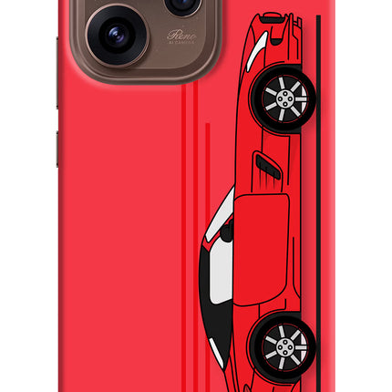 Red Velocity Oppo Reno15 Pro 5G Hard Case Back Cover by Casekaro