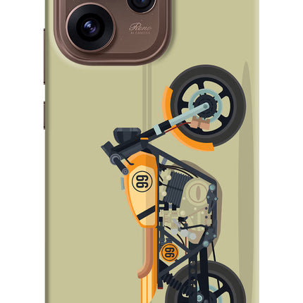 Vertical Speedster Oppo Reno15 Pro 5G Hard Case Back Cover by Casekaro
