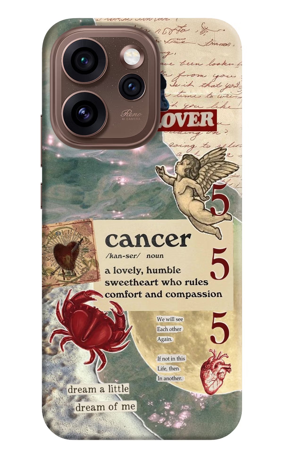 Cancer Zodiac Oppo Reno15 Pro 5G Back Cover