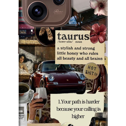 Taurus Zodiac Oppo Reno15 Pro 5G Hard Case Back Cover by Casekaro
