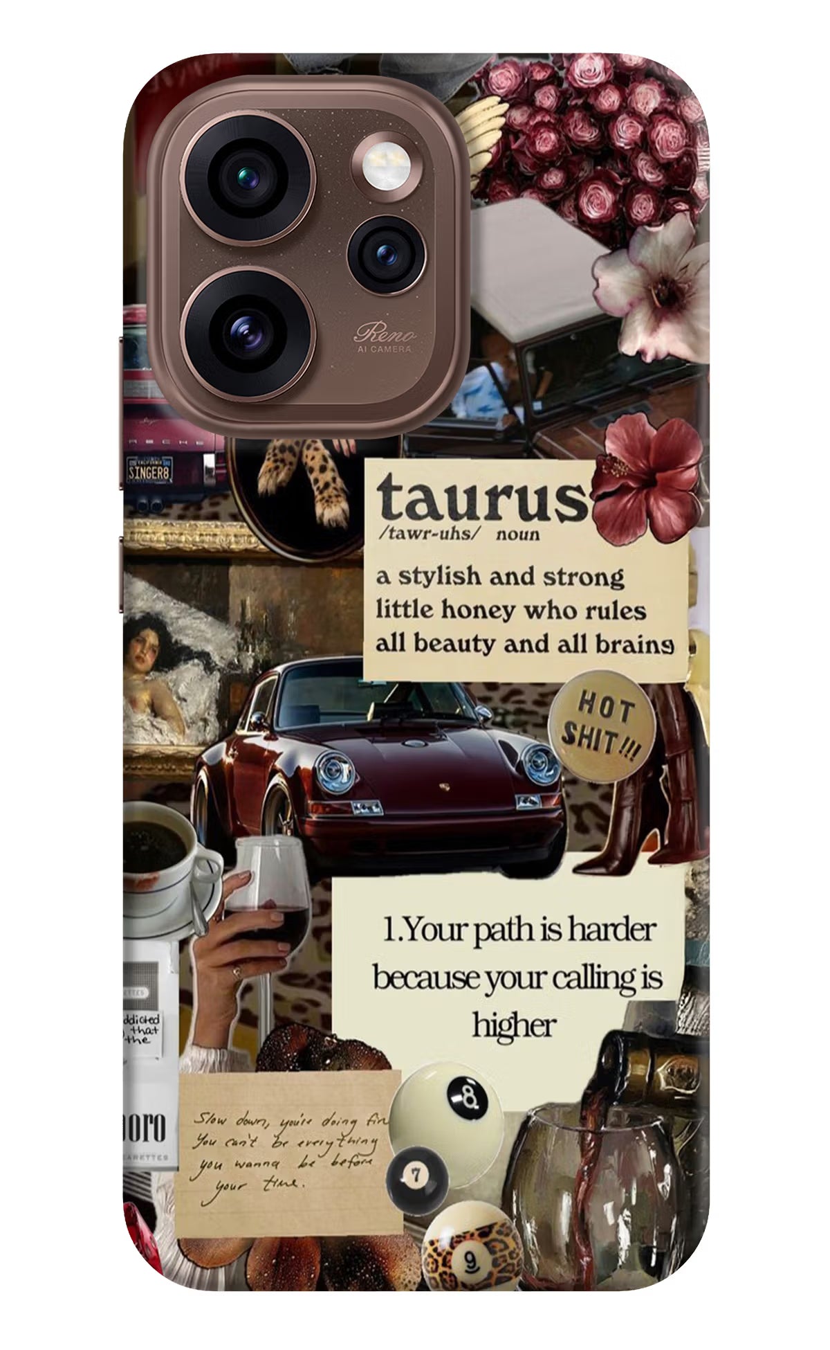 Taurus Zodiac Oppo Reno15 Pro 5G Back Cover
