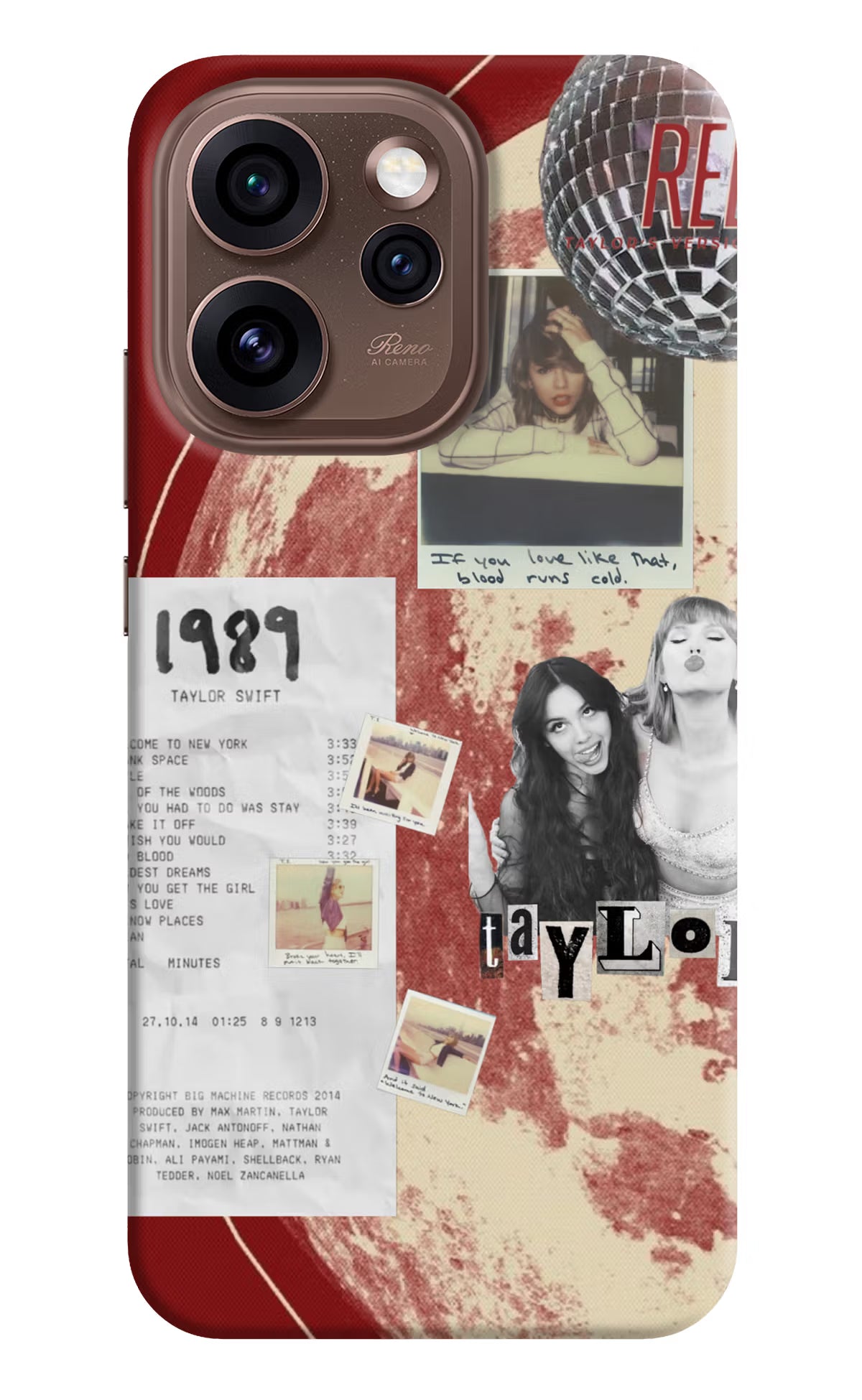 Taylor Swift Oppo Reno15 Pro 5G Back Cover