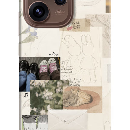 Soft Aesthetic Oppo Reno15 Pro 5G Hard Case Back Cover by Casekaro