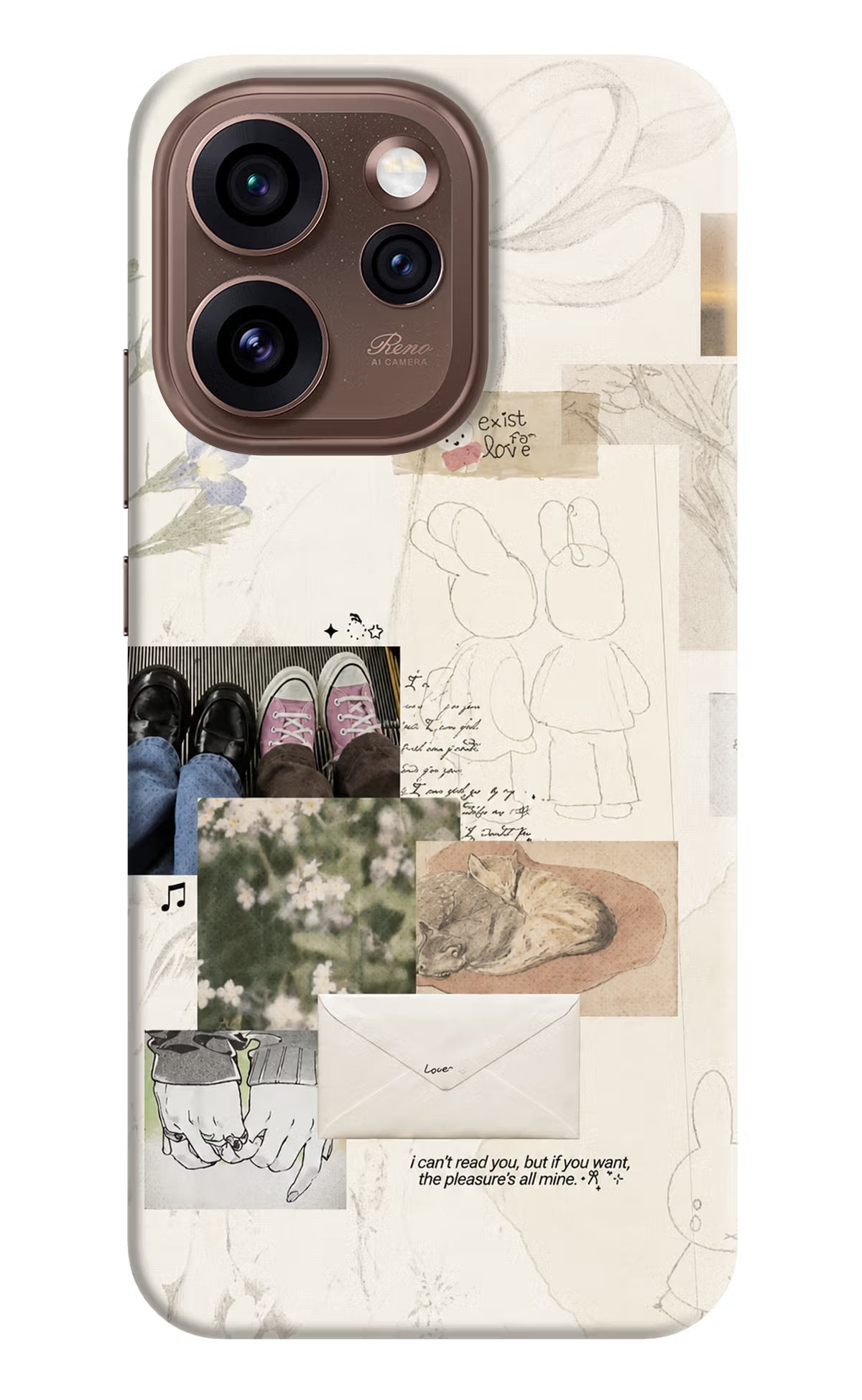 Soft Aesthetic Oppo Reno15 Pro 5G Back Cover