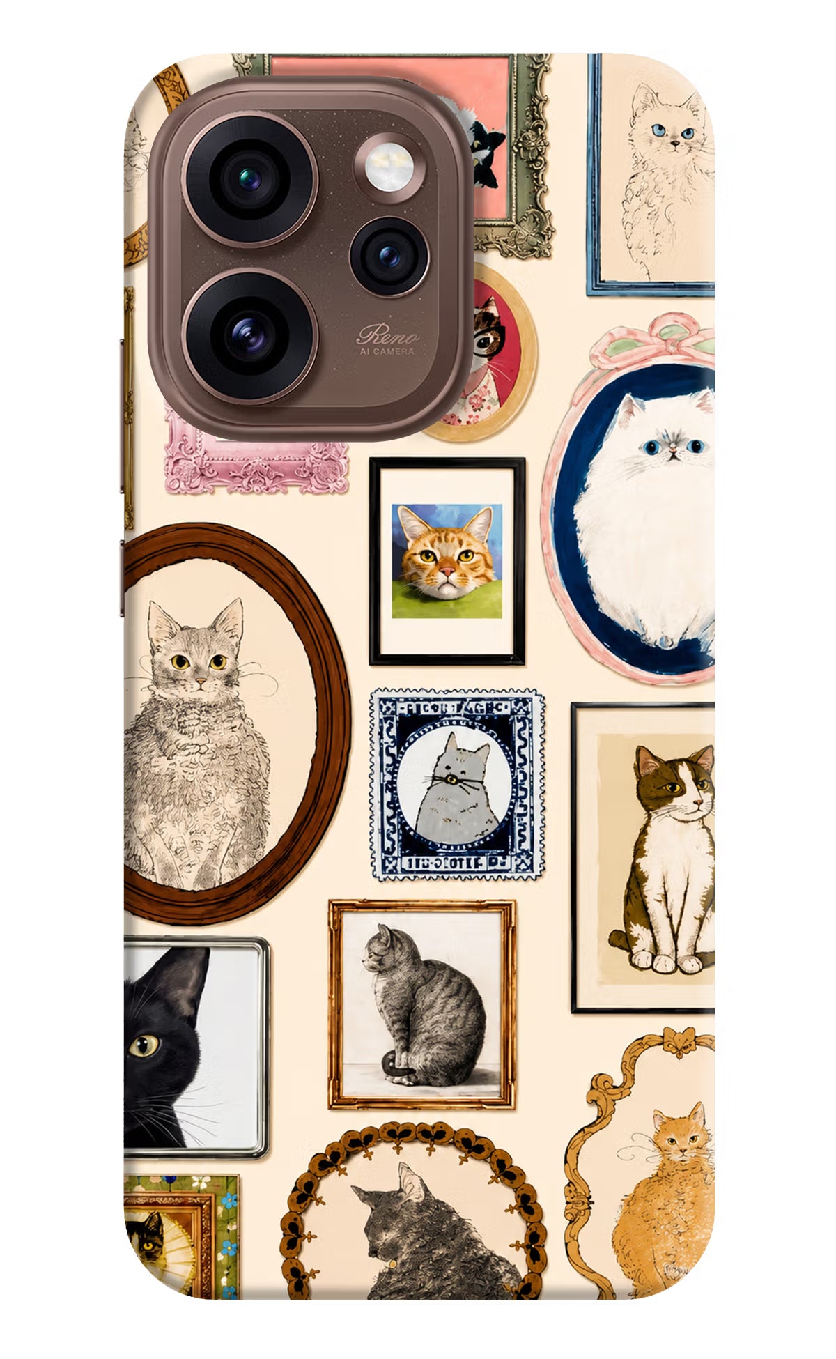 Mirror Cats Oppo Reno15 Pro 5G Back Cover