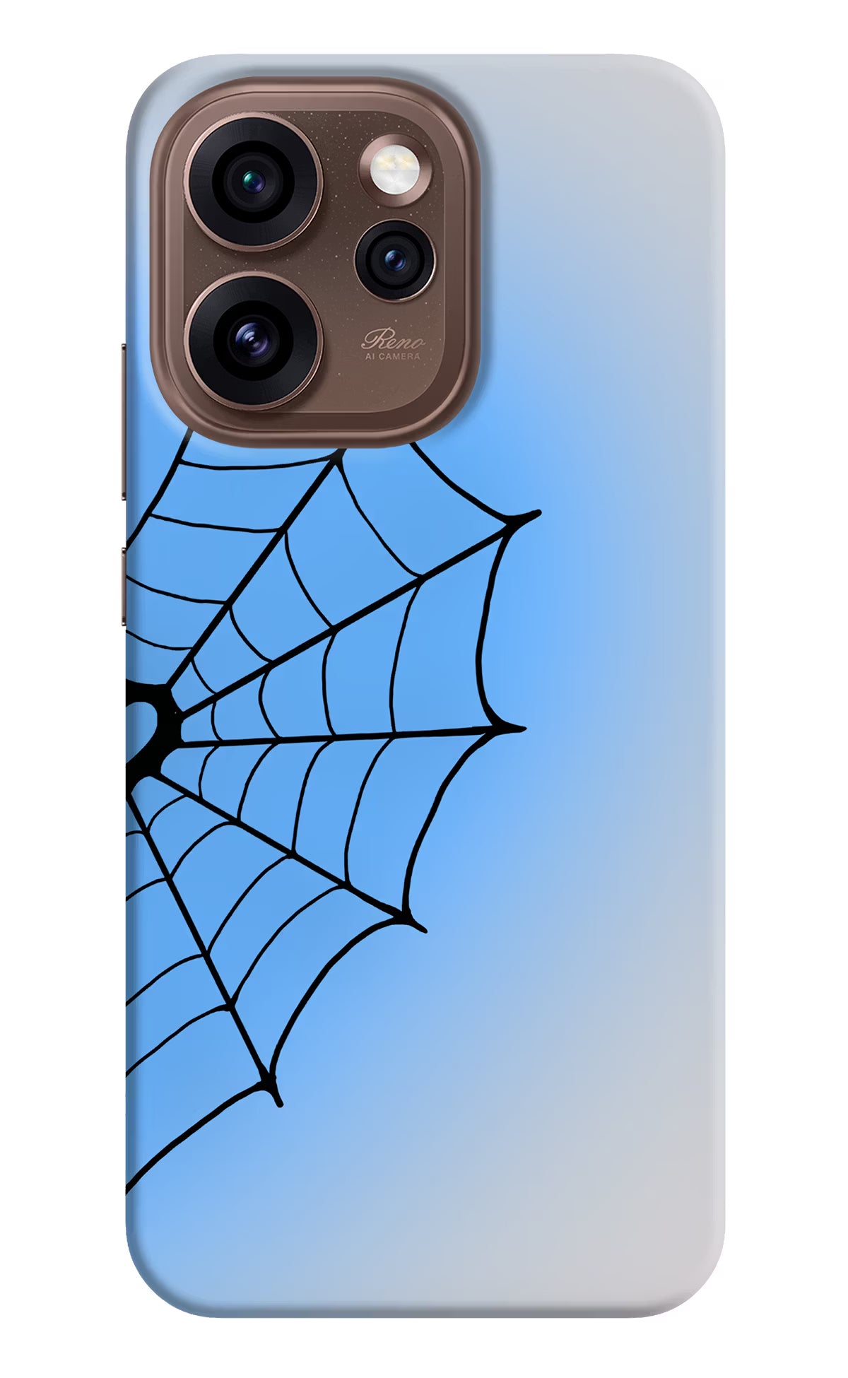 Blue Web Oppo Reno15 Pro 5G Back Cover