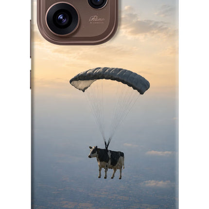 Skydiving Cow Oppo Reno15 Pro 5G Hard Case Back Cover by Casekaro