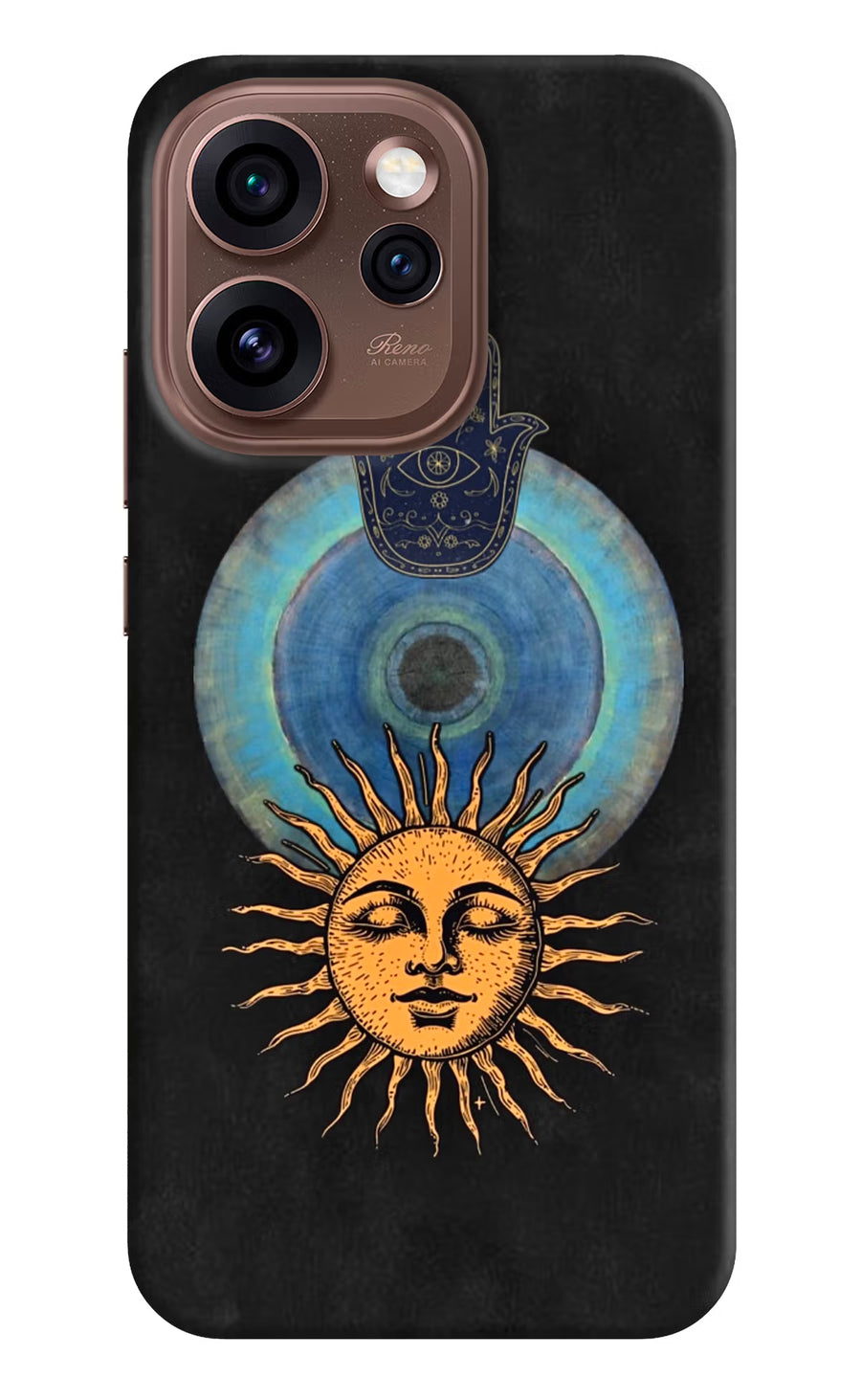Divine Sun Oppo Reno15 Pro 5G Back Cover, Hard case