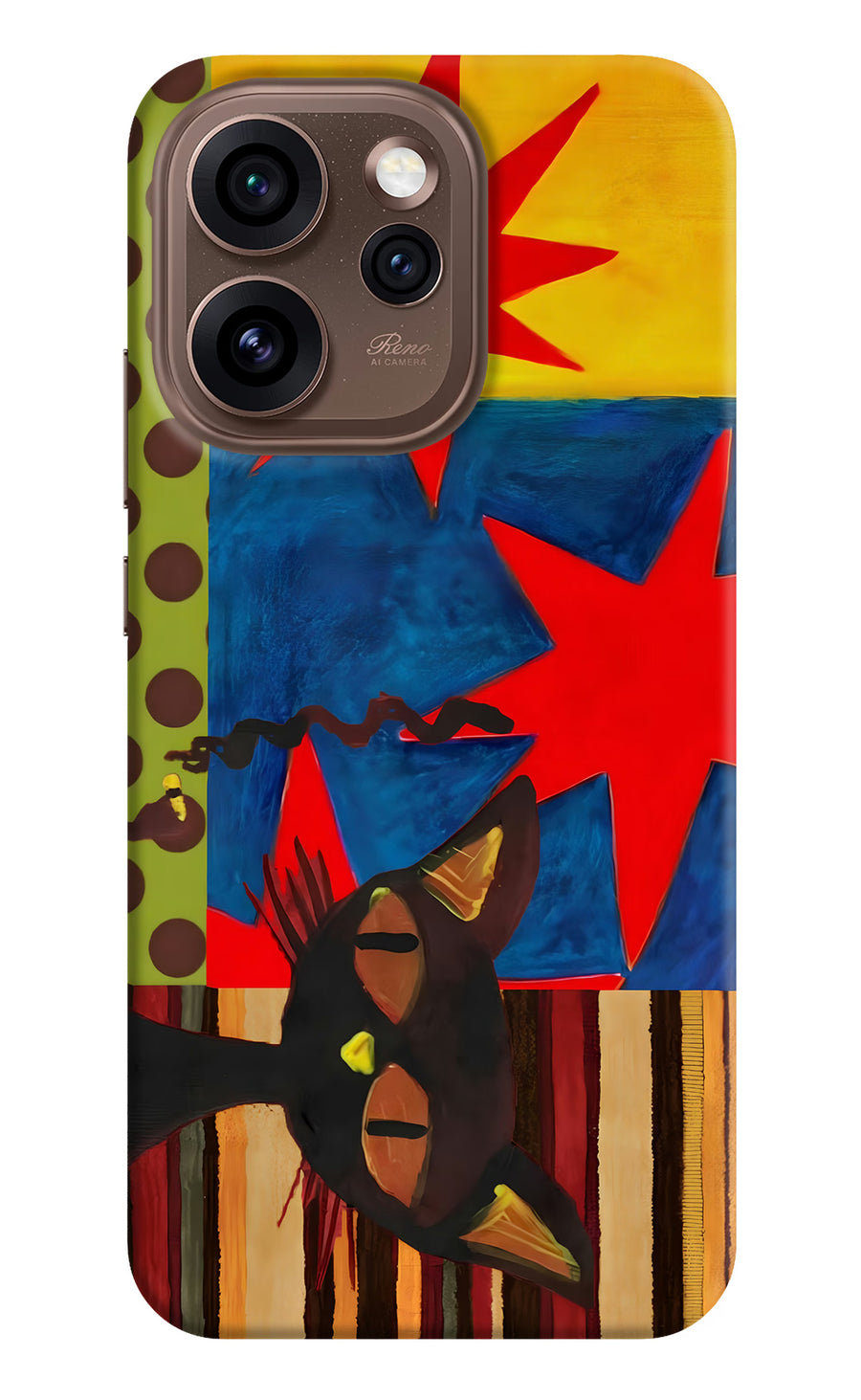 Pop Cat Oppo Reno15 Pro 5G Back Cover, Hard case