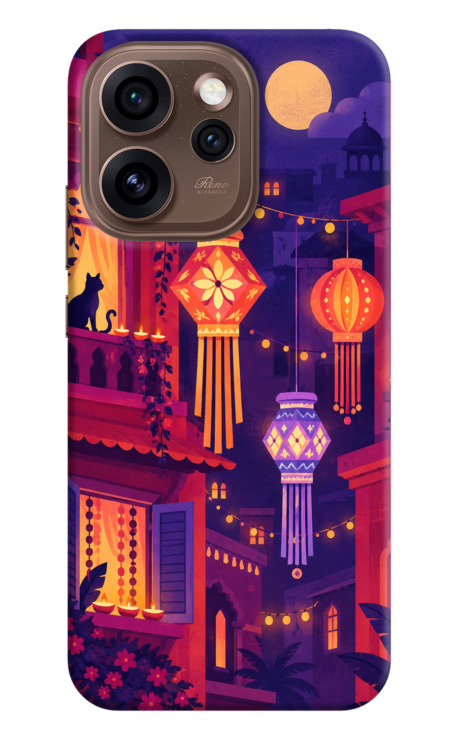 Lantern Lane Oppo Reno15 Pro 5G Back Cover, Hard case