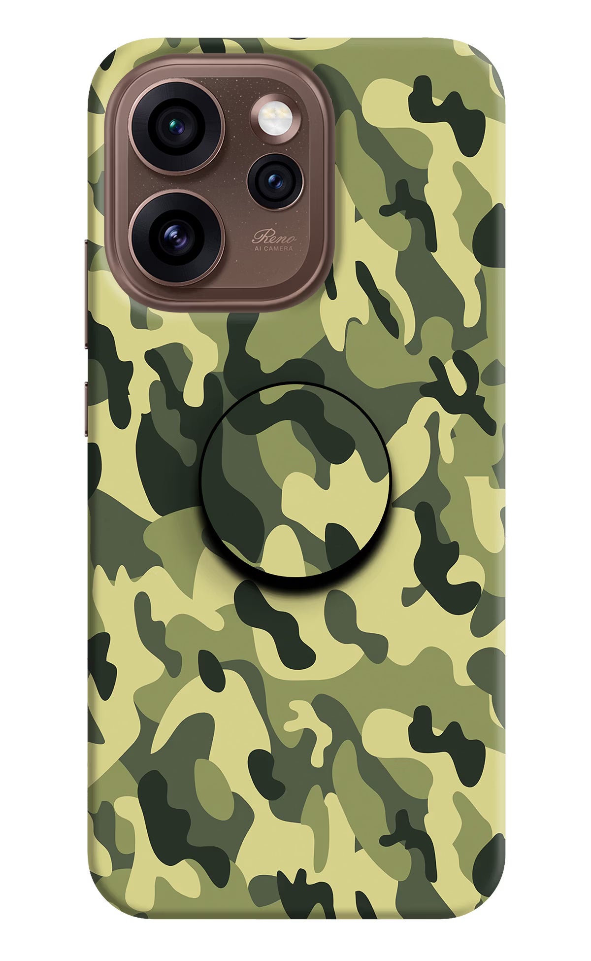 Camouflage Oppo Reno15 Pro 5G Pop Case