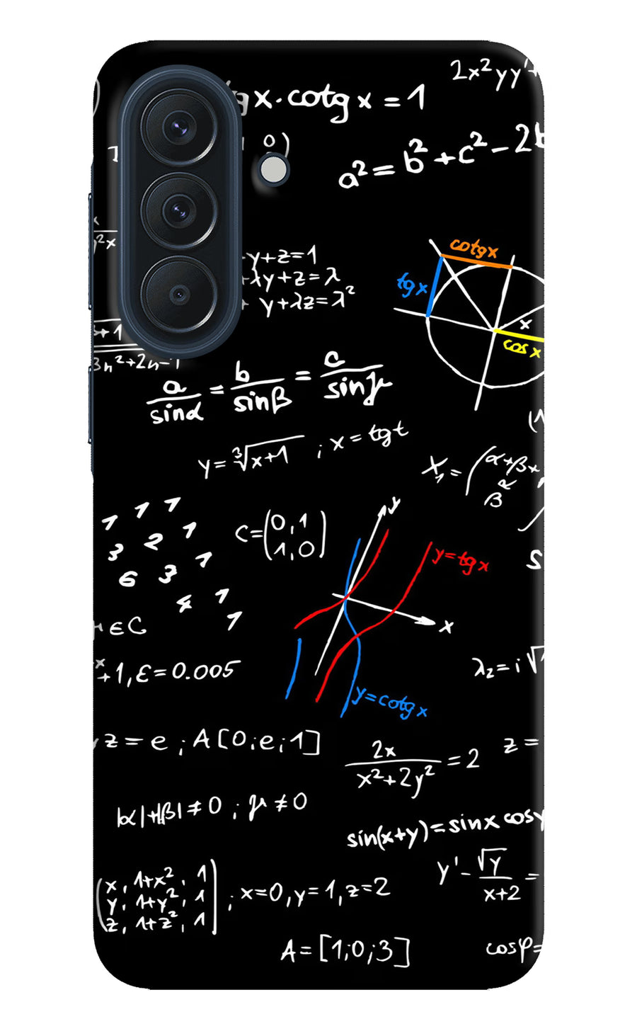 Mathematics Formula Samsung A57 5G Back Cover, Hard case