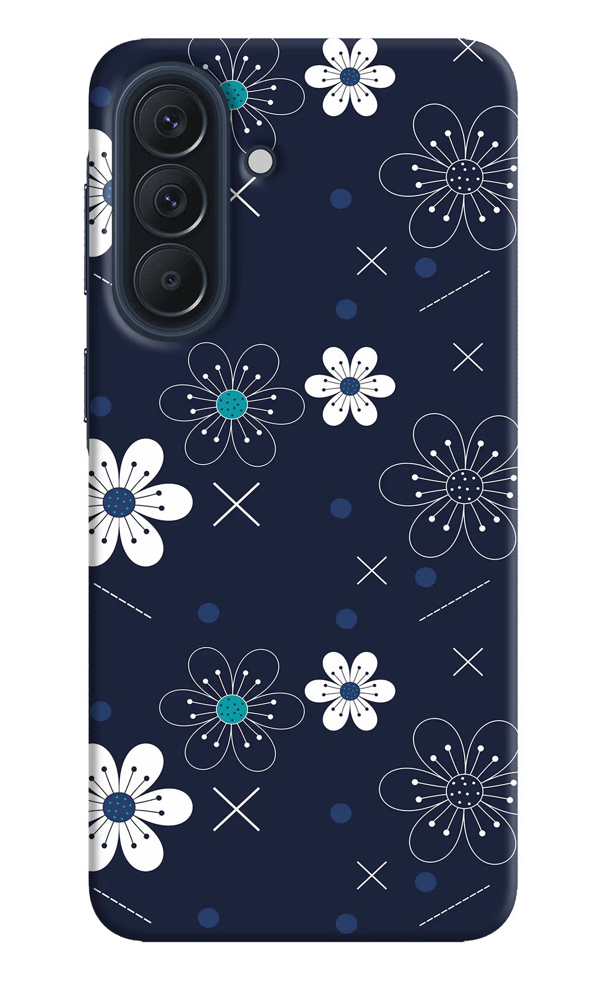 Flowers Samsung A57 5G Back Cover