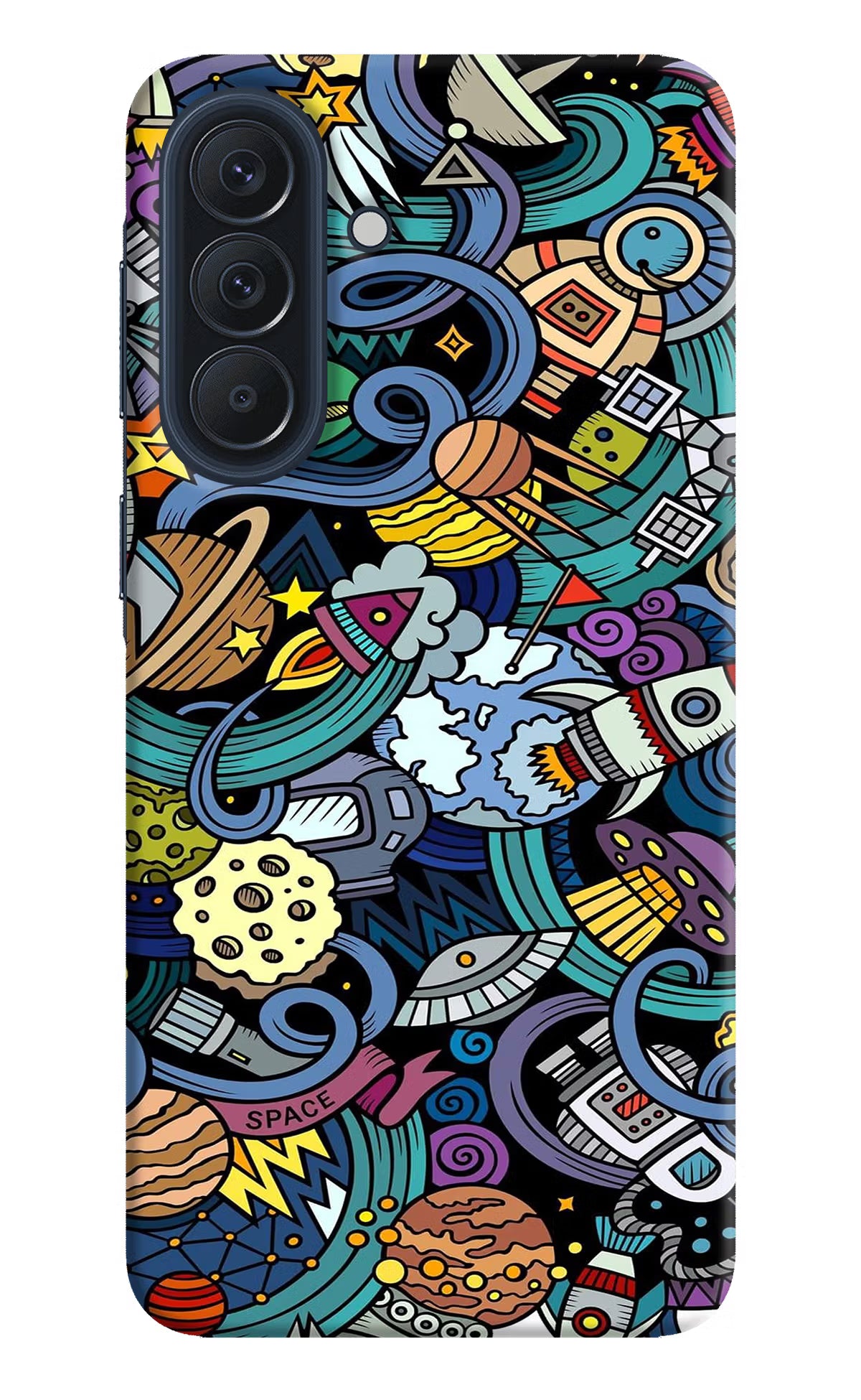 Space Abstract Samsung A57 5G Back Cover