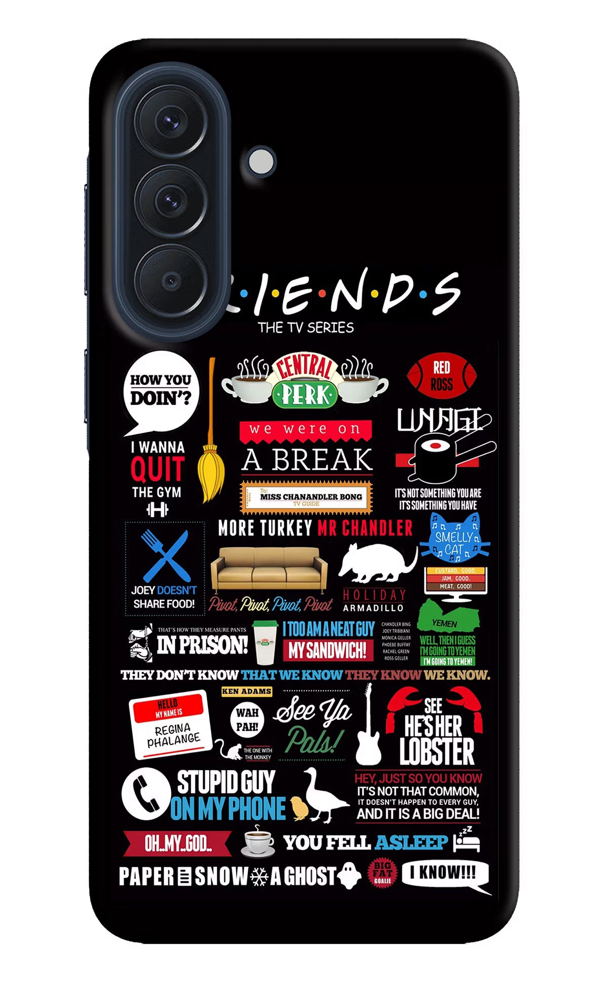 FRIENDS Samsung A57 5G Back Cover