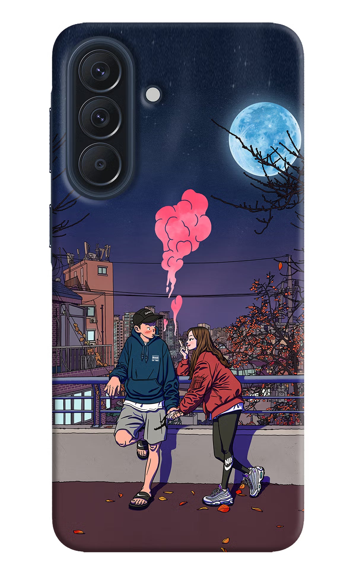 Chilling Couple Samsung A57 5G Back Cover