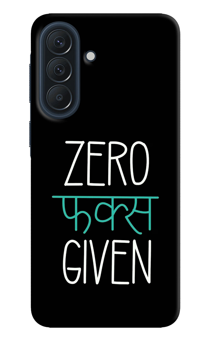 Zero Fucks Given Samsung A57 5G Back Cover, Hard case