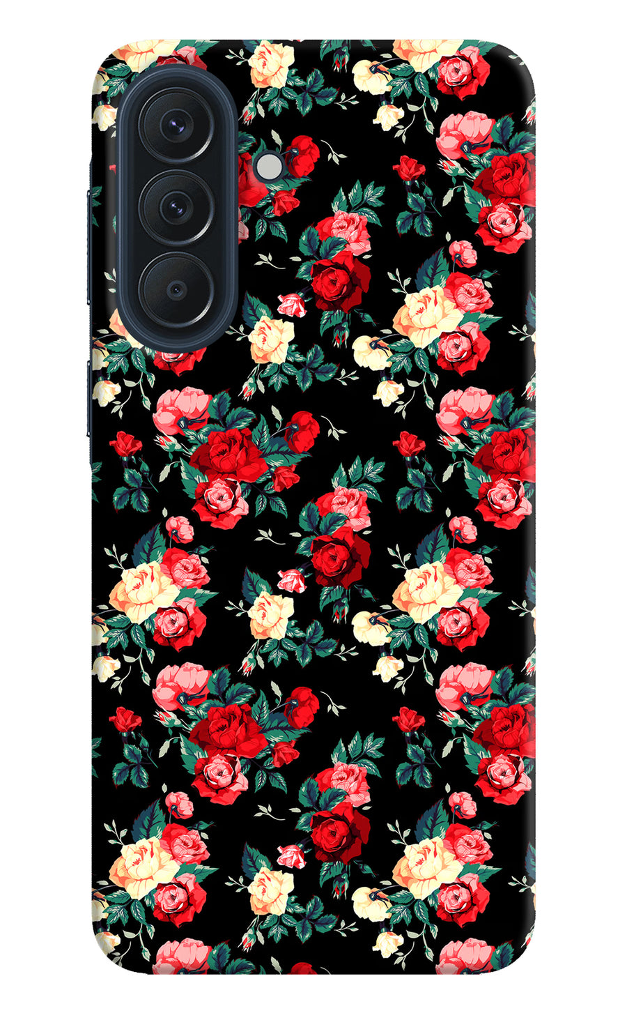 Rose Pattern Samsung A57 5G Back Cover, Hard case