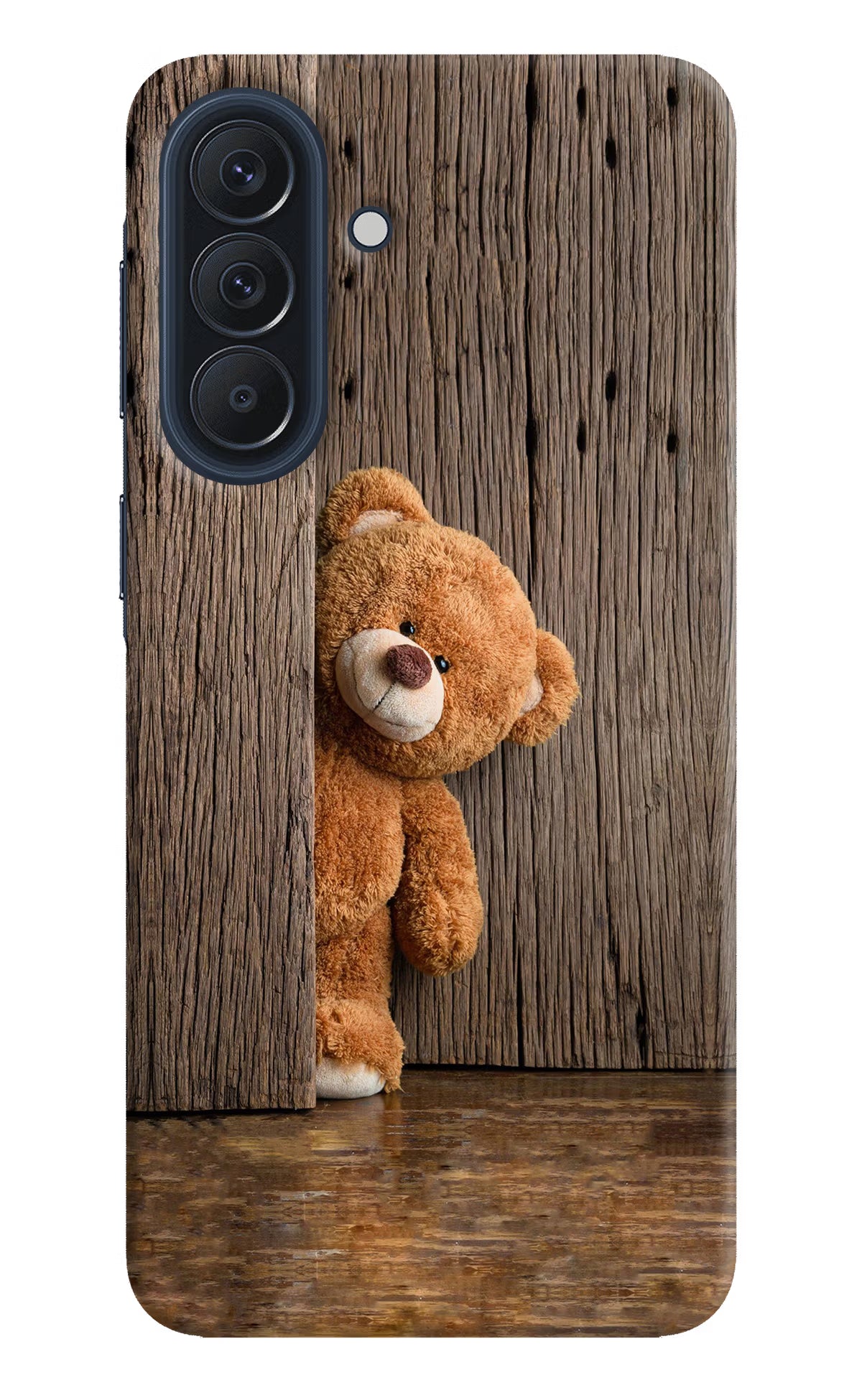 Teddy Wooden Samsung A57 5G Back Cover