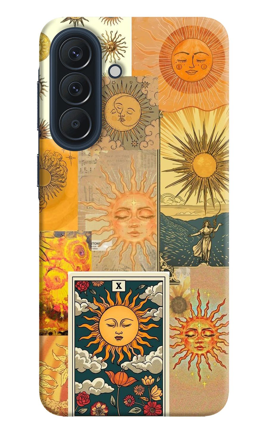 Sun Samsung A57 5G Back Cover, Hard case