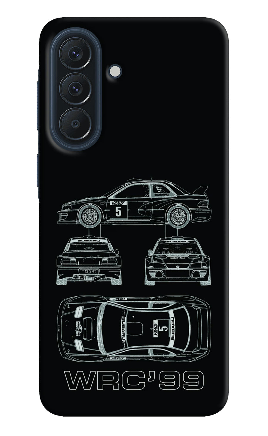 WRC'99 Samsung A57 5G Back Cover, Hard case