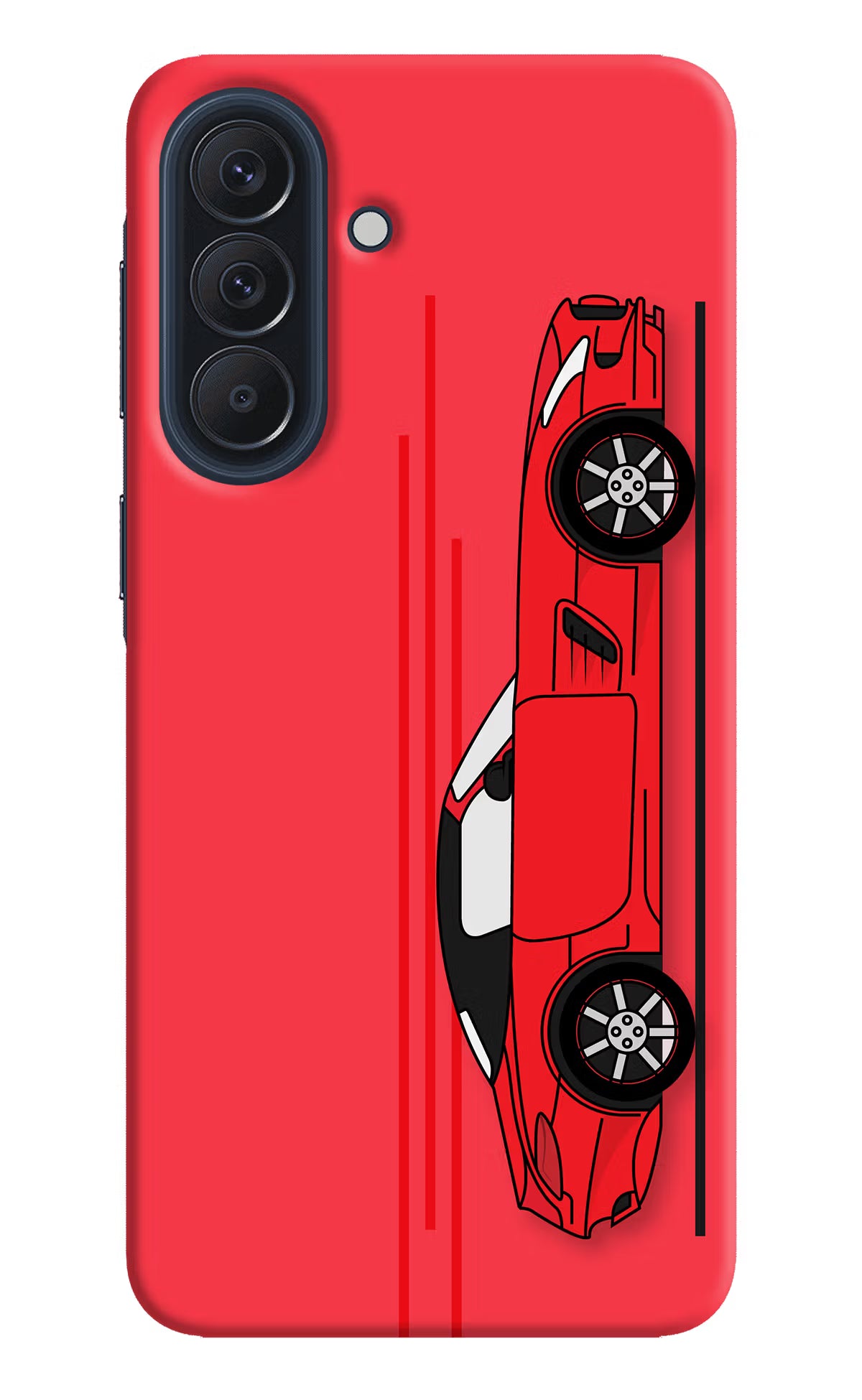 Red Velocity Samsung A57 5G Back Cover