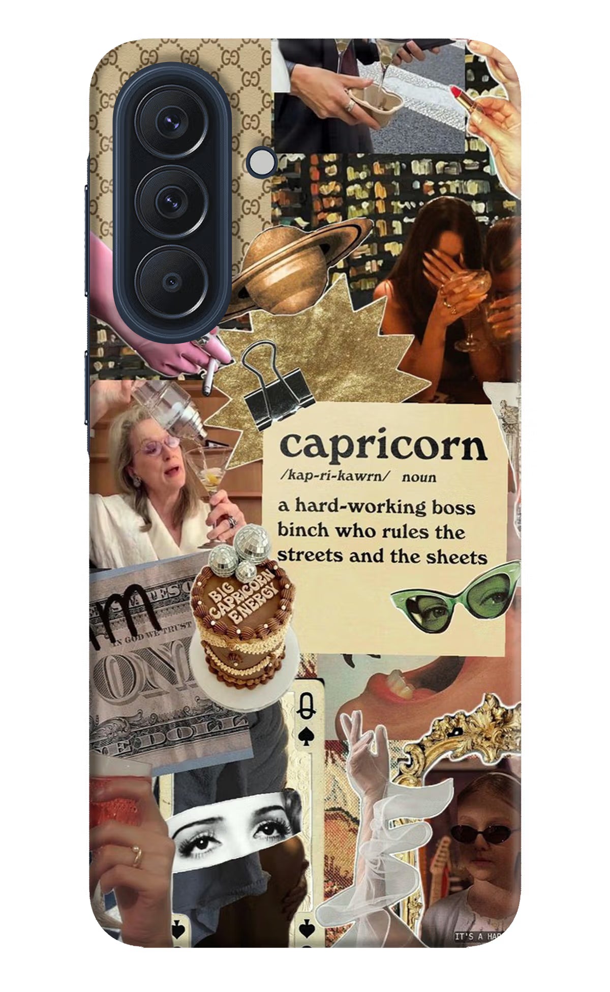 Capricorn Zodiac Samsung A57 5G Back Cover