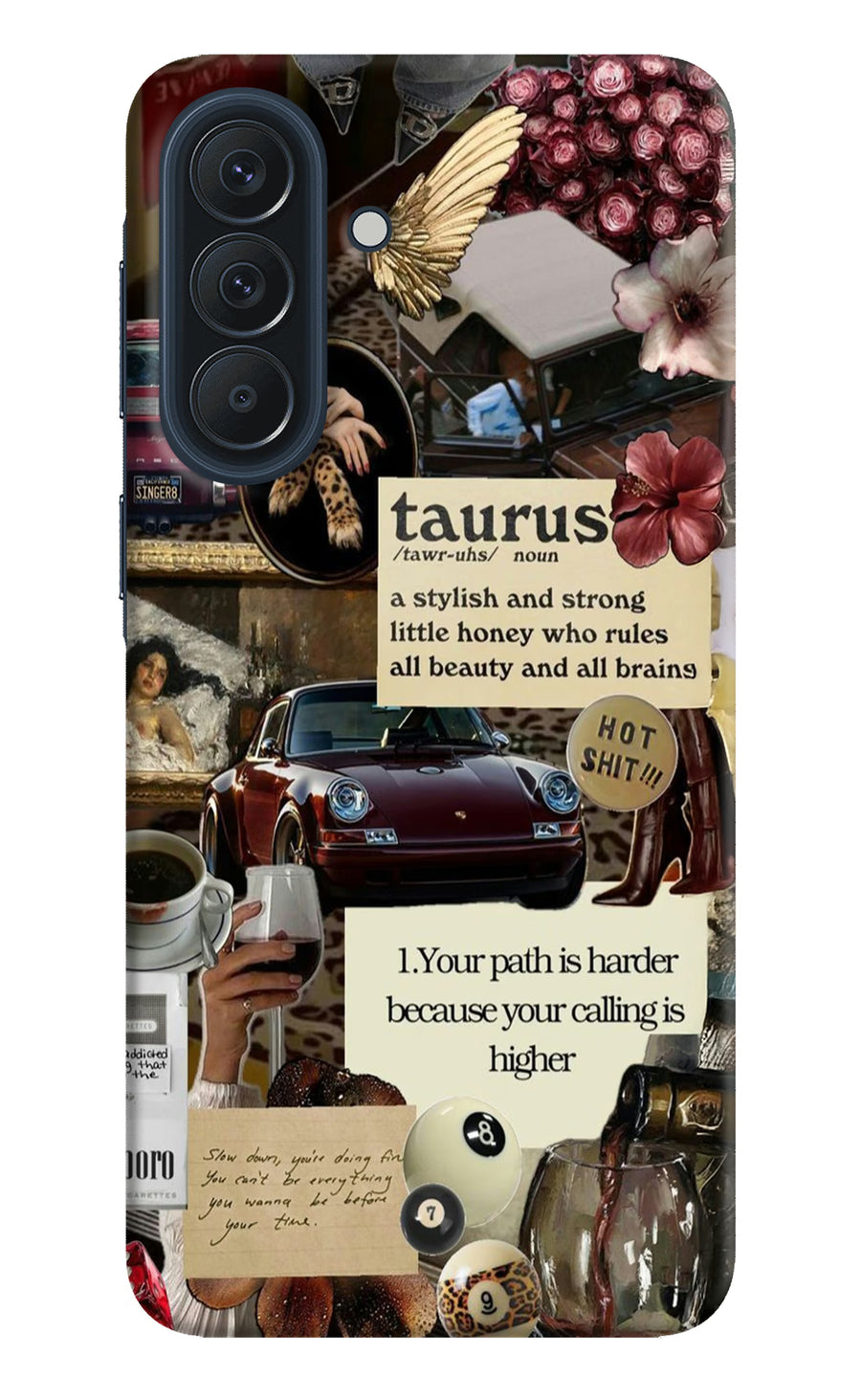 Taurus Zodiac Samsung A57 5G Back Cover, Hard case