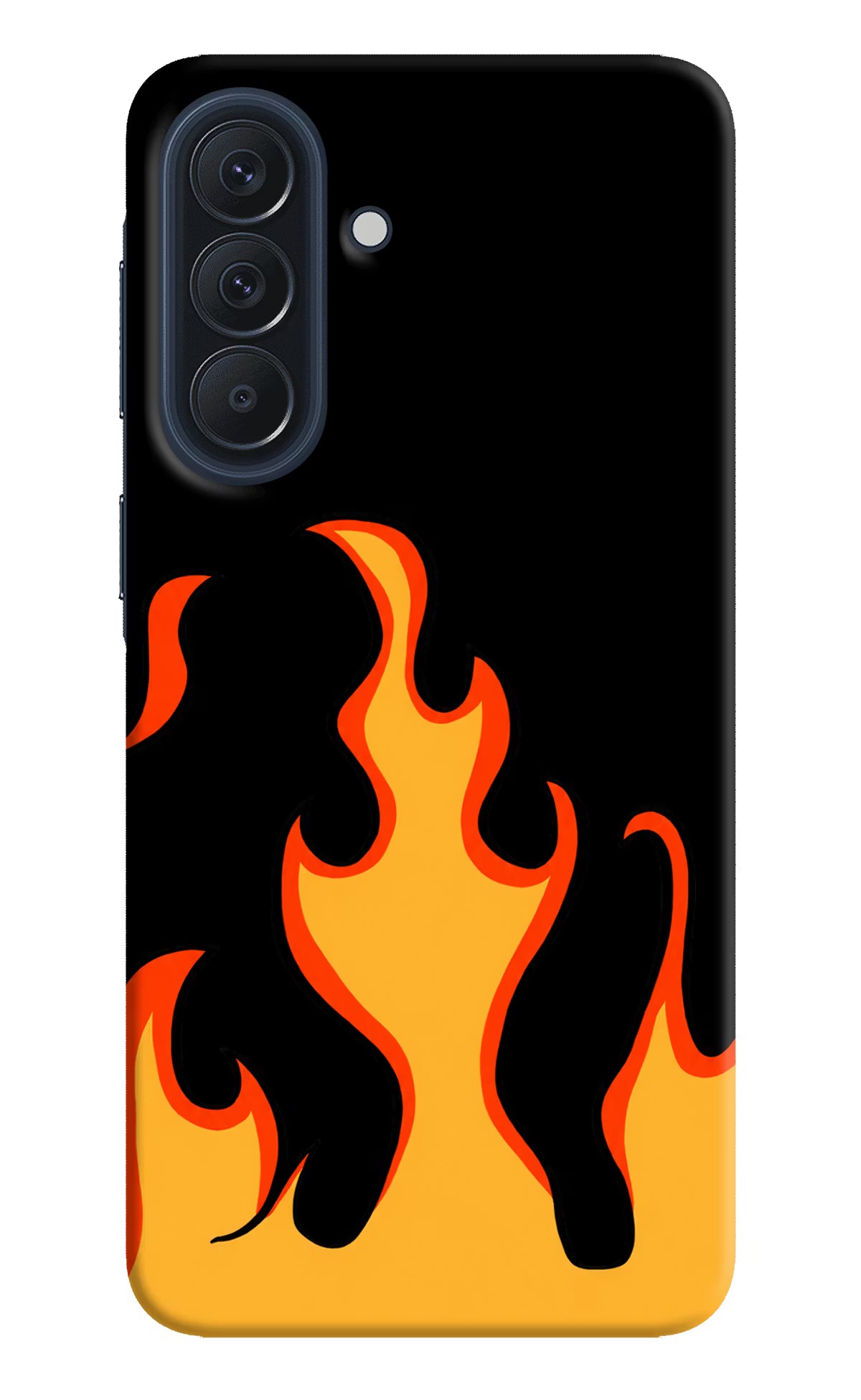 Fired Up – Black Samsung A57 5G Back Cover