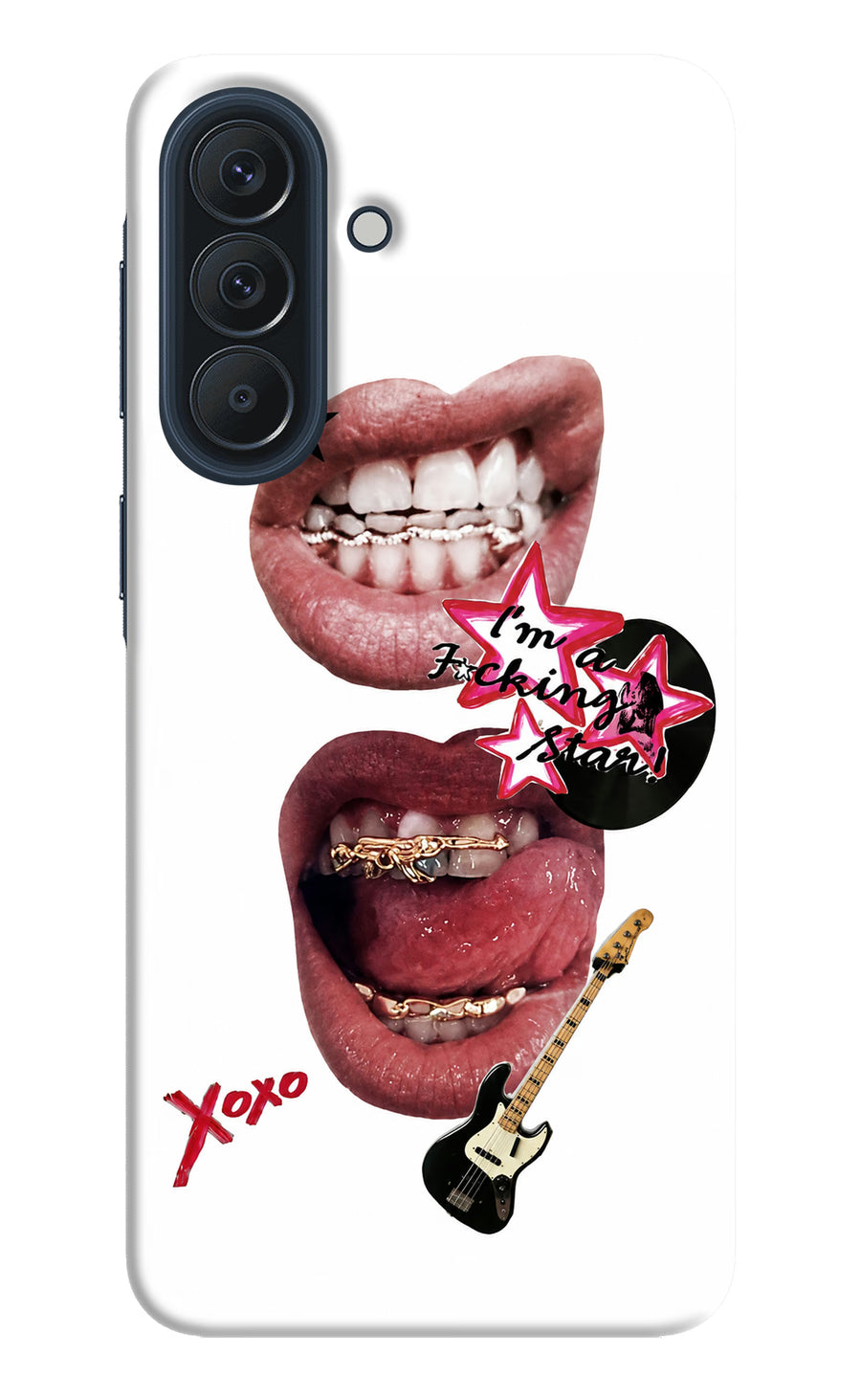 Rockstar Samsung A57 5G Back Cover, Hard case