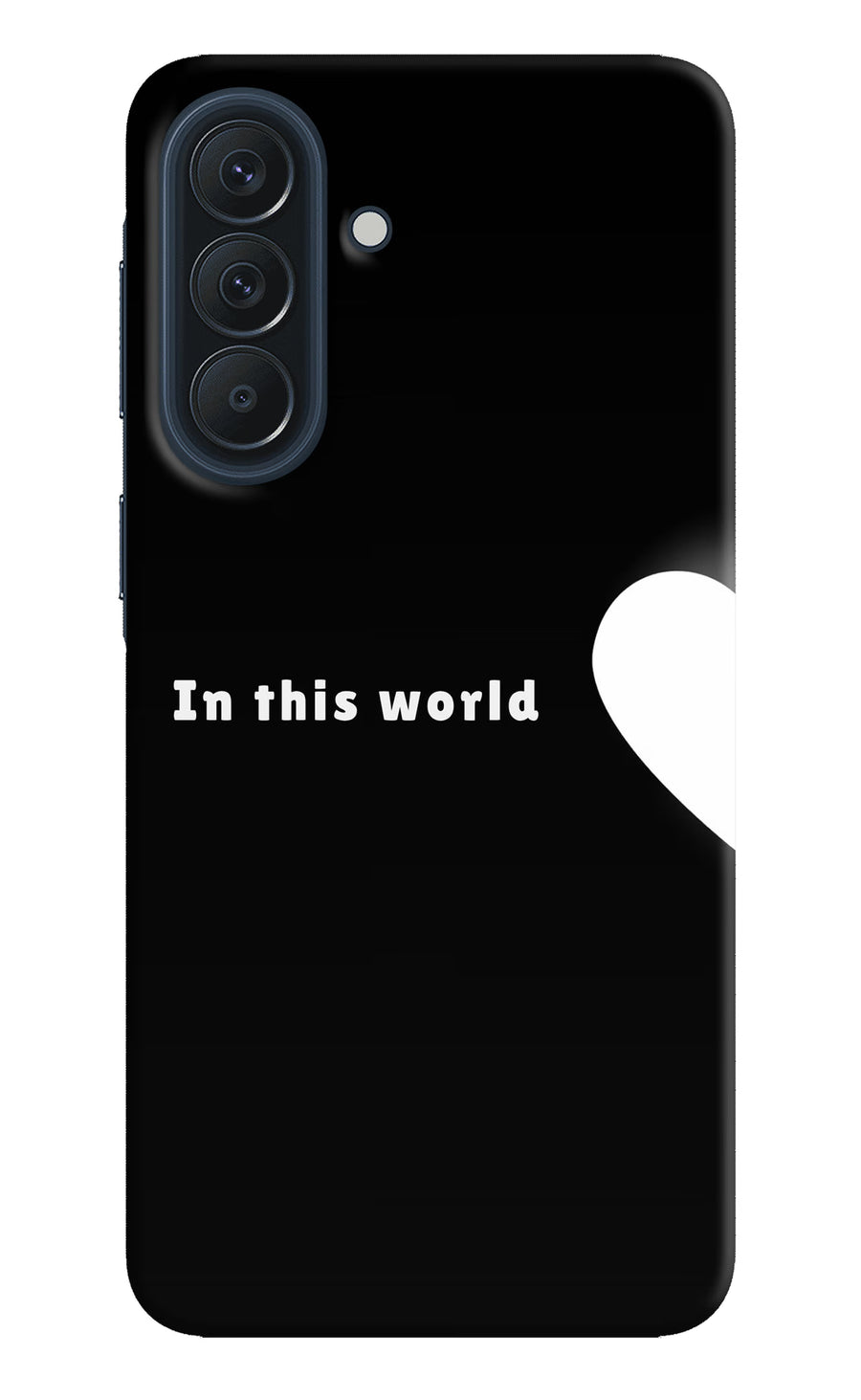 This World Samsung A57 5G Back Cover, Hard case