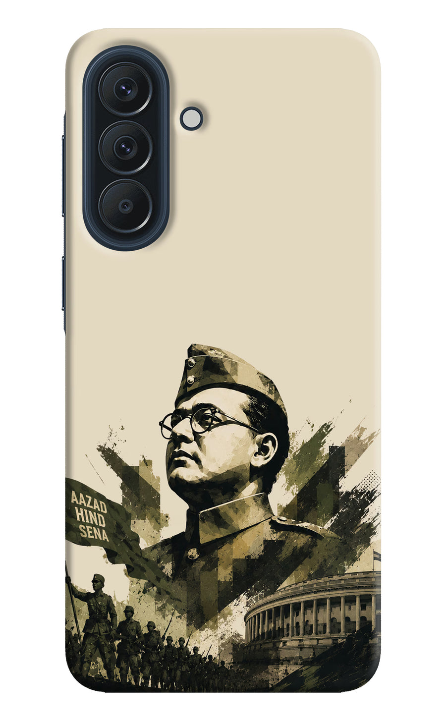 Netaji Rising Samsung A57 5G Back Cover, Hard case