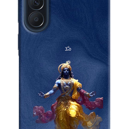 Cosmic Krishna Samsung A57 5G Hard Case Back Cover by Casekaro