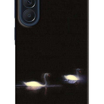 Silent Swans Samsung A57 5G Hard Case Back Cover by Casekaro