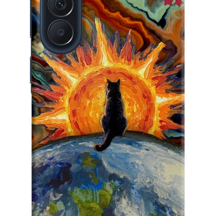 Sunrise Beyond Samsung A57 5G Hard Case Back Cover by Casekaro
