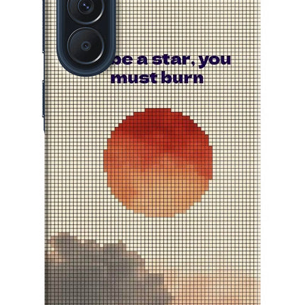 Pixel Sun Samsung A57 5G Hard Case Back Cover by Casekaro