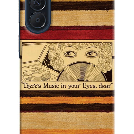 Vinyl Stripes Samsung A57 5G Hard Case Back Cover by Casekaro